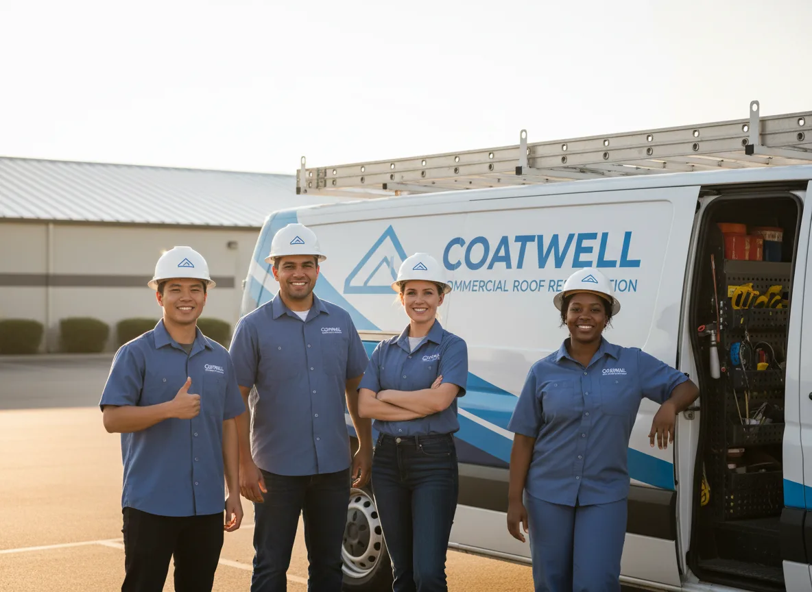 Commercial roof coating company in Monkton, MD
